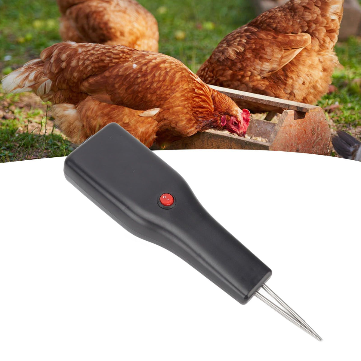 Electric Poultry Feather Plucker Handheld Chicken Plucker Full Automatic Duck Goose Feather Removing Machine AU Plug 100‑240V Plug