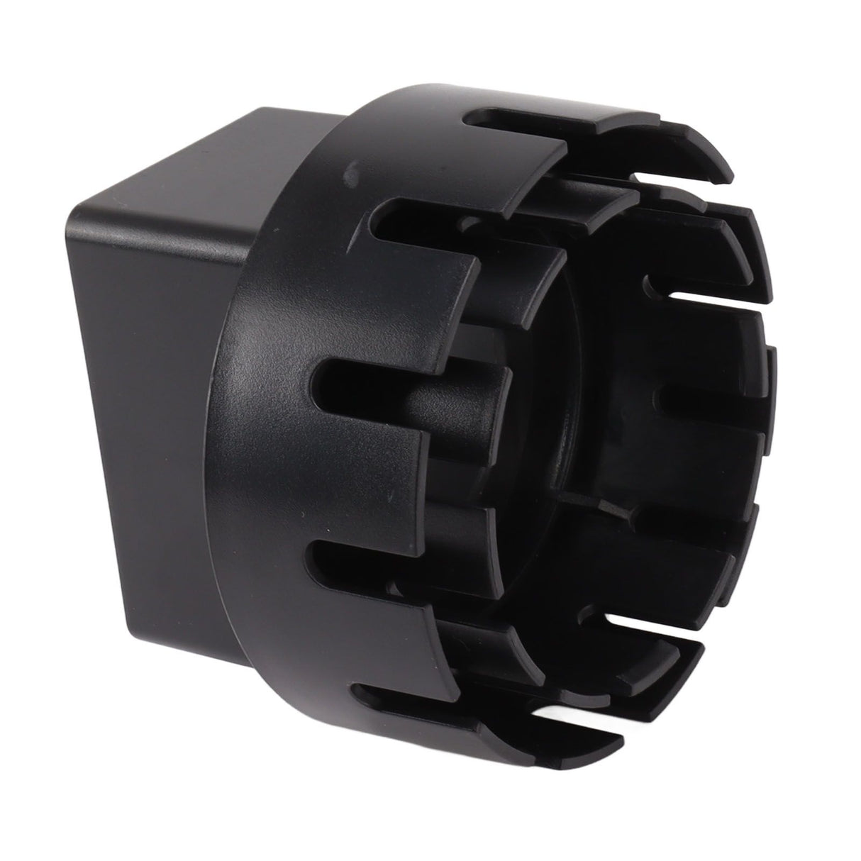 Downspout Adapter Plastic Drain Adapter Replacement Downpipe Converter Connector with Screws Black S 2x3in