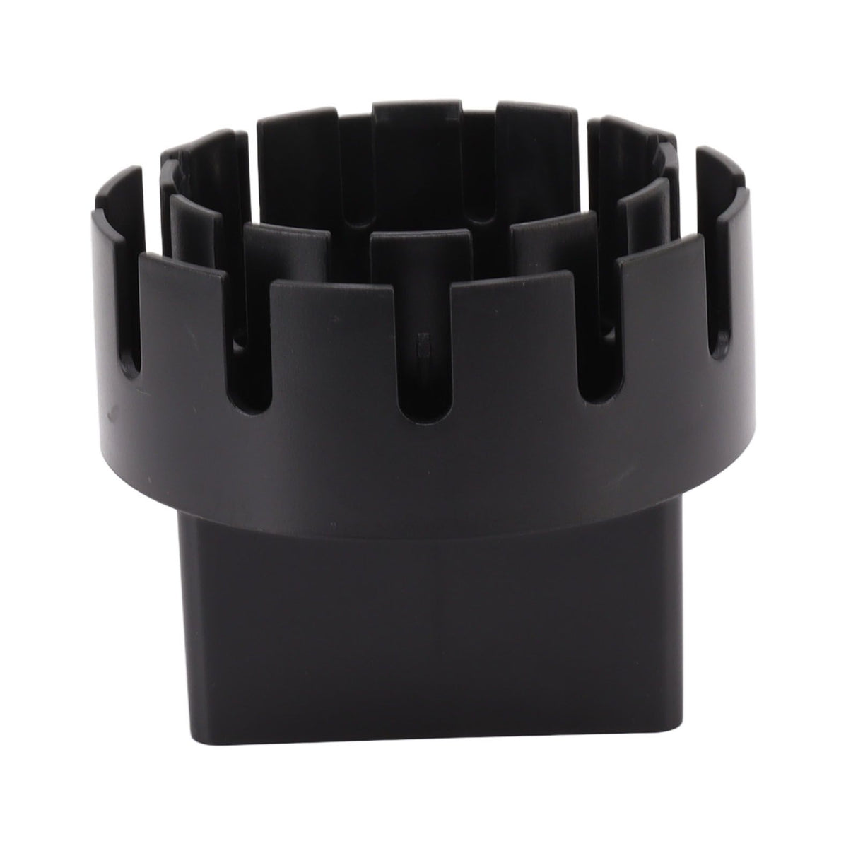 Downspout Adapter Plastic Drain Adapter Replacement Downpipe Converter Connector with Screws Black L 3x4in