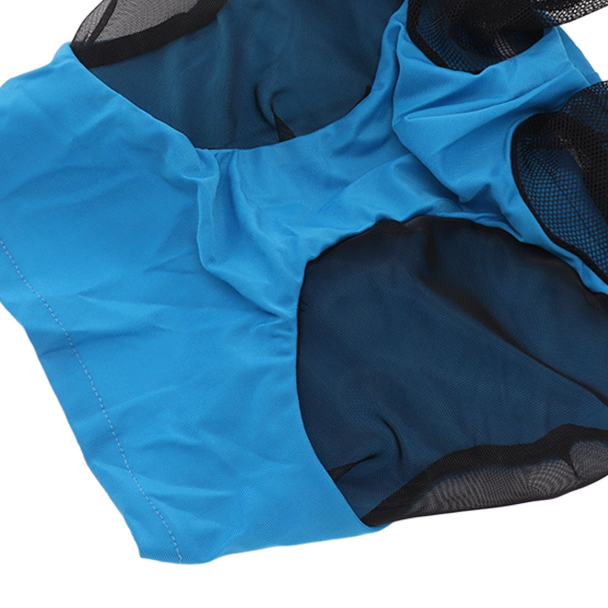 Horse Mesh Fly Mask Breathable Elastic Horse Face Mask with Ears Protection Riding Equestrian Equipment Blue