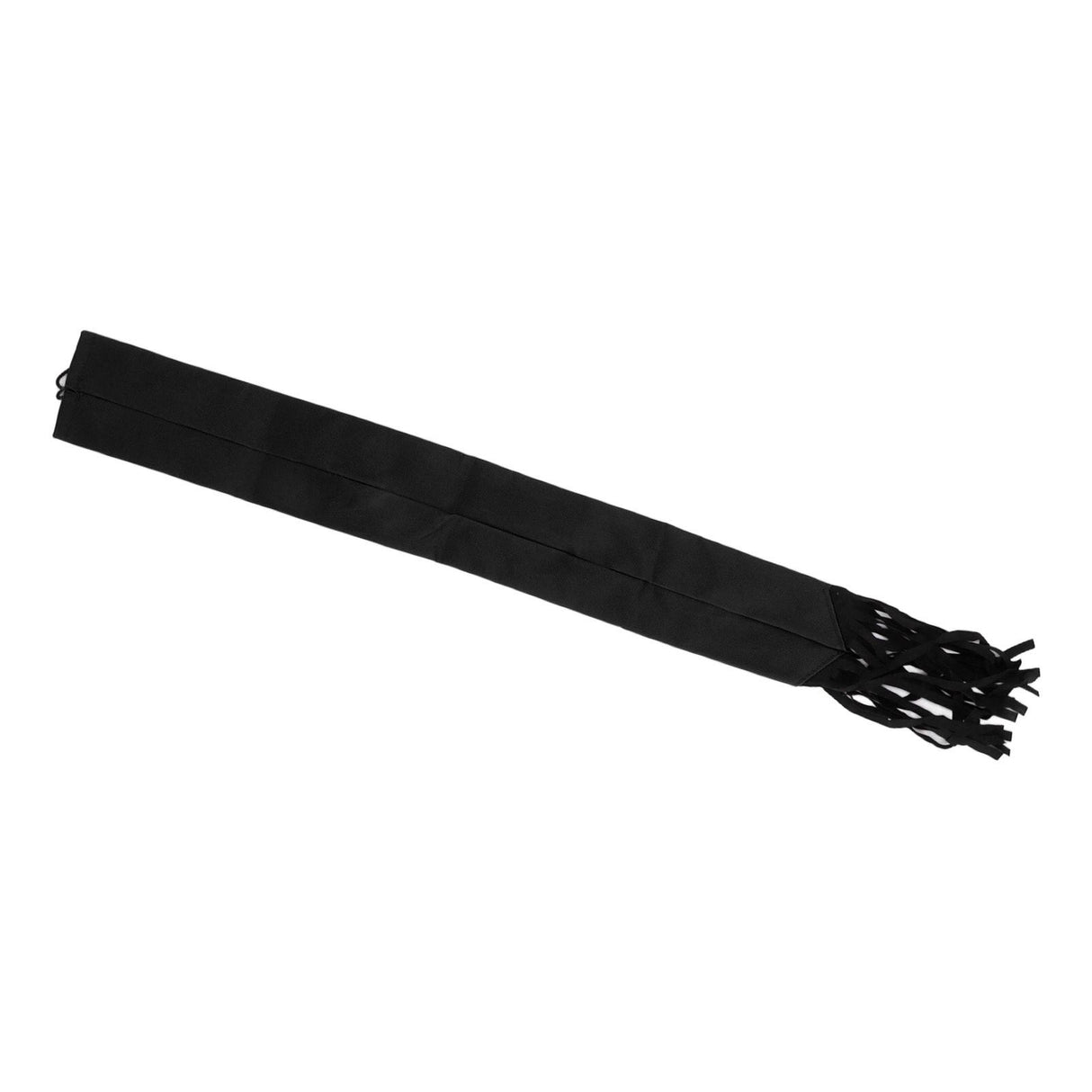 Horse Tail Protection Bag Non Woven Fabric Horsetail Guard with Fringe Hook and Loop Design Black