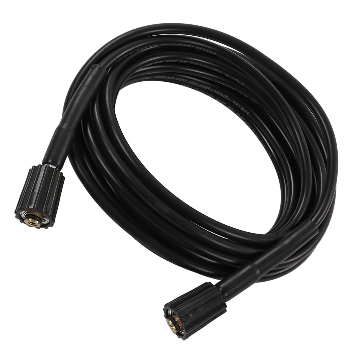 9m High Pressure Washer Hose Car Wash Hose Explosion Proof PVC Rubber Water Cleaning Extension Pipe 2 End M22 Insert 14MM