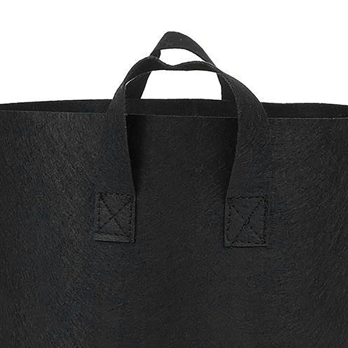 5pcs Grow Bag 5 Gallon Breathable Thickened Plant Fabric Pots with Handles for Trees Flowers Black