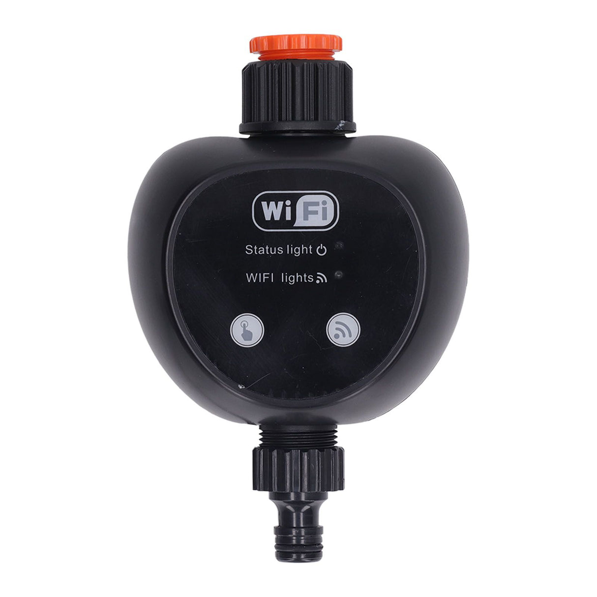 Sprinkler Timer WiFi Remote Control Smart Automatic Irrigation Controller for Garden Yard Lawn Black