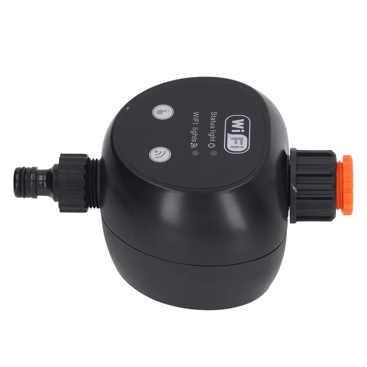 Sprinkler Timer WiFi Remote Control Smart Automatic Irrigation Controller for Garden Yard Lawn Black