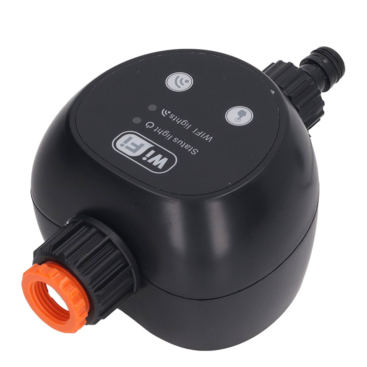 Sprinkler Timer WiFi Remote Control Smart Automatic Irrigation Controller for Garden Yard Lawn Black