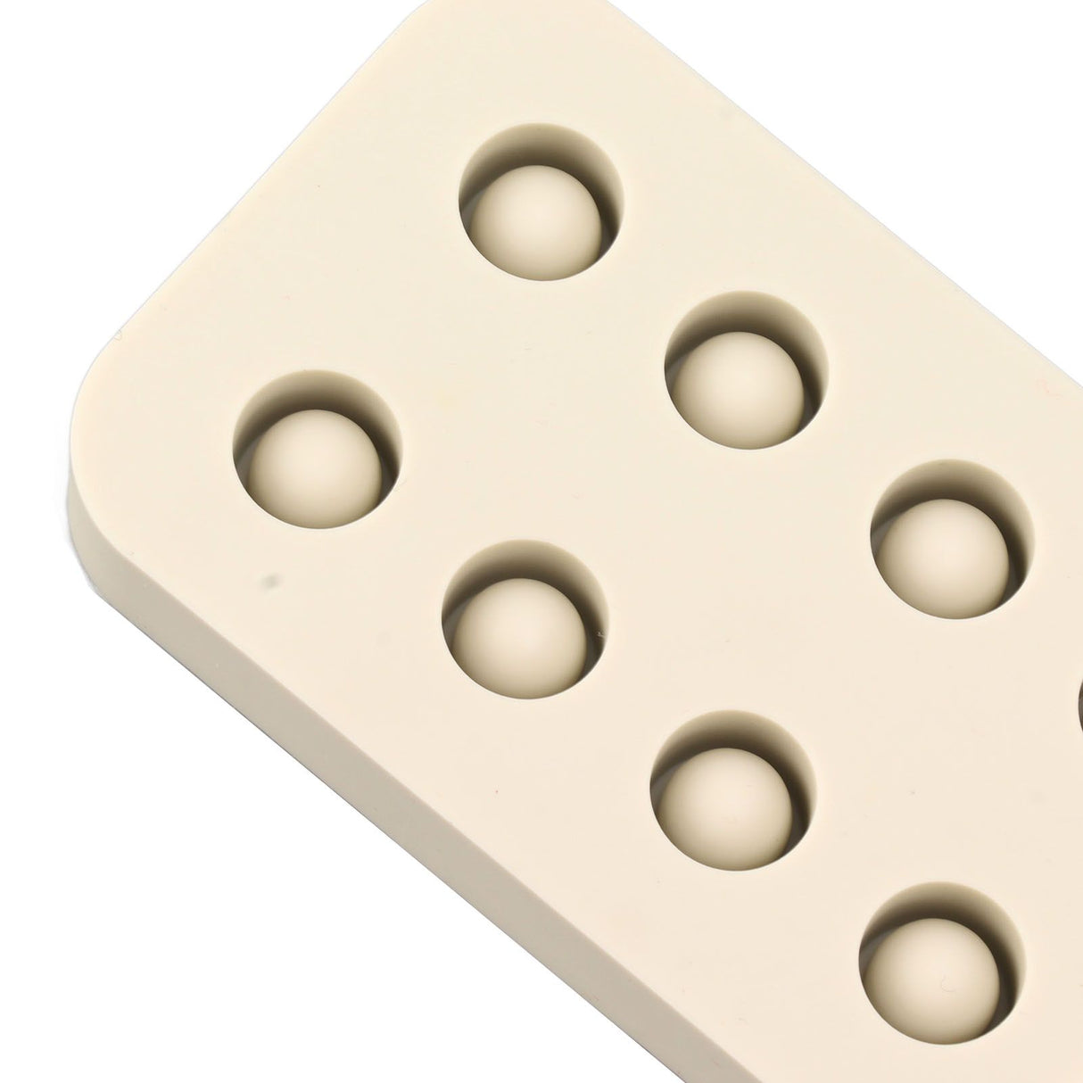 Wax Queen Grafting Cups Silicone Mold Beekeeping Beeswax Queen Cell Cups Making Mold 2 Rows 96x48x14mm