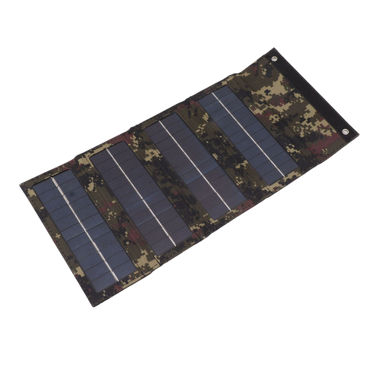 40W 4 Fold Solar Panel Charging Bag Folding Bag Foldable Monocrystalline Solar Panel Charger for Outdoor Camping Hiking Emergency Charging Camouflage