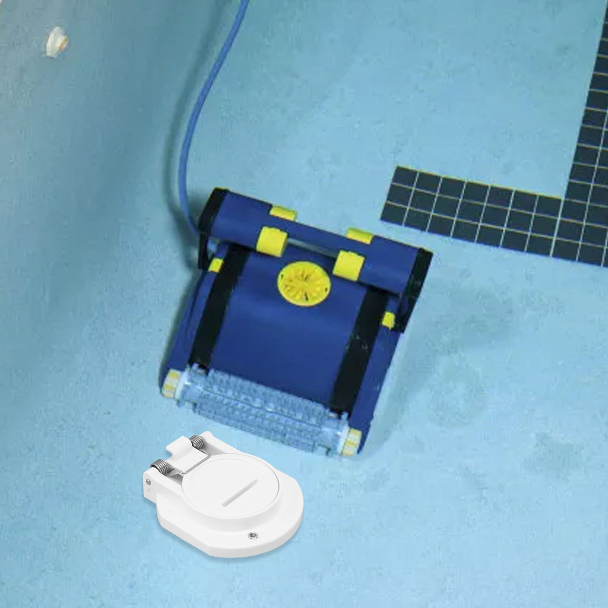 GW9530 Free Rotation Pool Vacuum Lock Safety Wall Fitting Replacement with G1 1/2 External Thread for Zodiac for Hayward Pool Cleaner