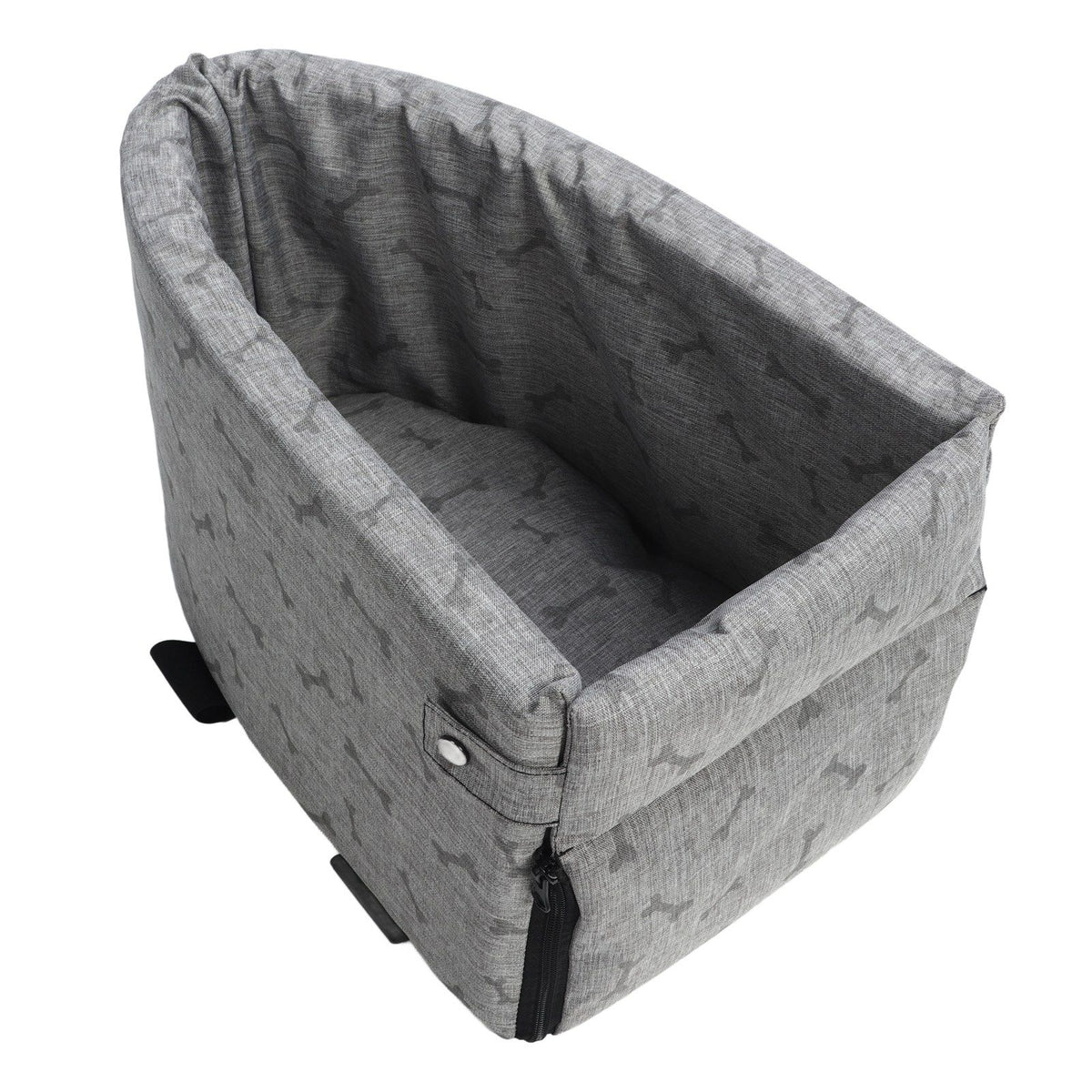 Pet Car Seat Wearproof Quick Installation Detachable Pet Console Seat for Small Dogs Cats Animals