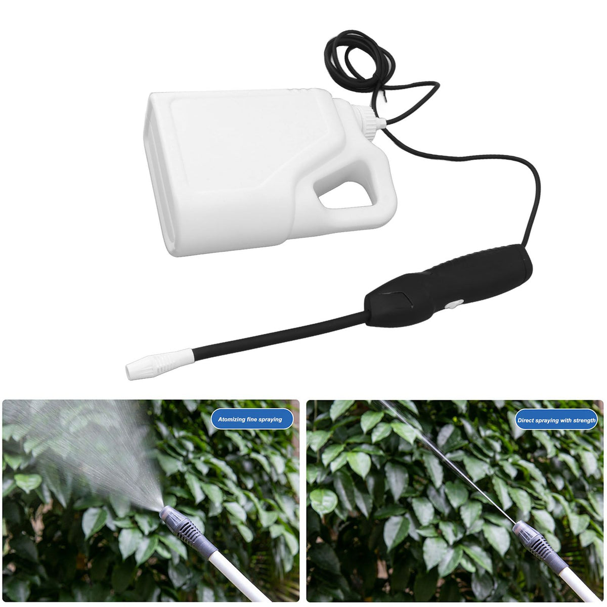 Electric Sprayer Modes Adjustable Comfortable Handle Portable Rechargeable Electric Garden Sprayer