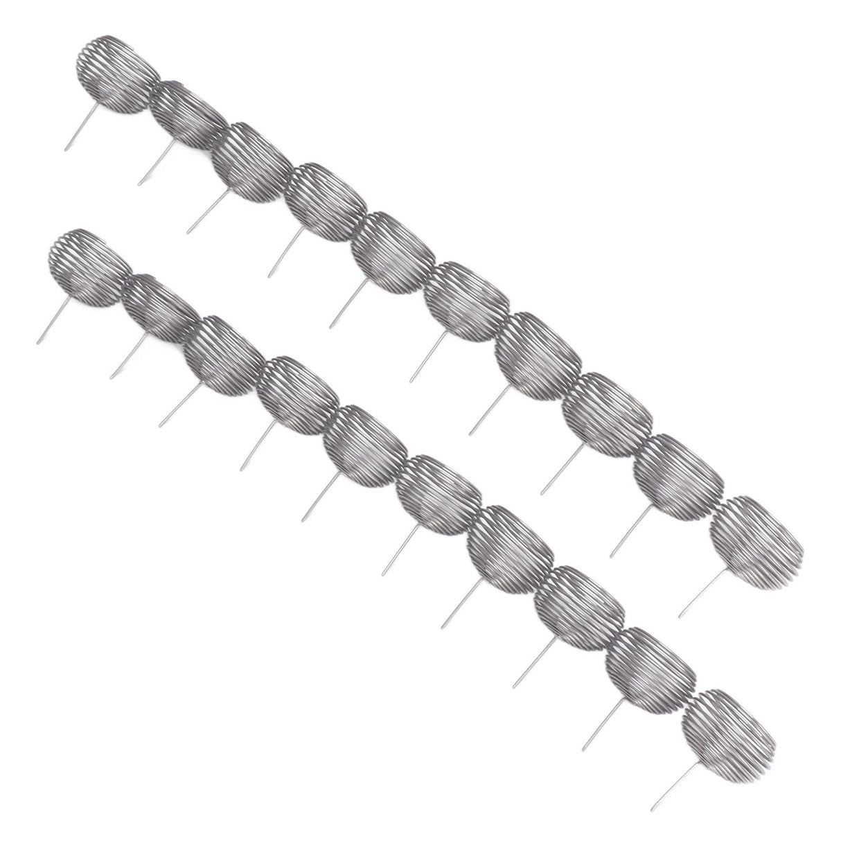 100pcs Bonsai Fertilizer Basket Stainless Steel Spherical Nutrition Box Tools for Succulent Orchid