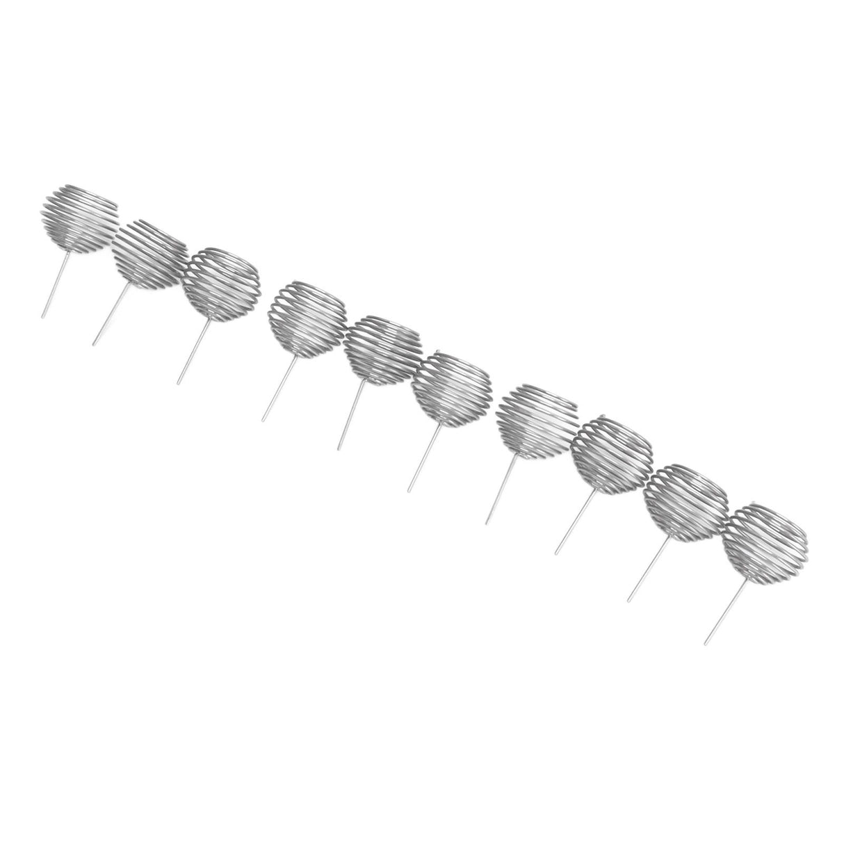 100pcs Fertilizer Mesh Basket Stainless Steel Garden Nutrition Cups Small Size Bonsai Fertilization Basket for Garden Yard Home