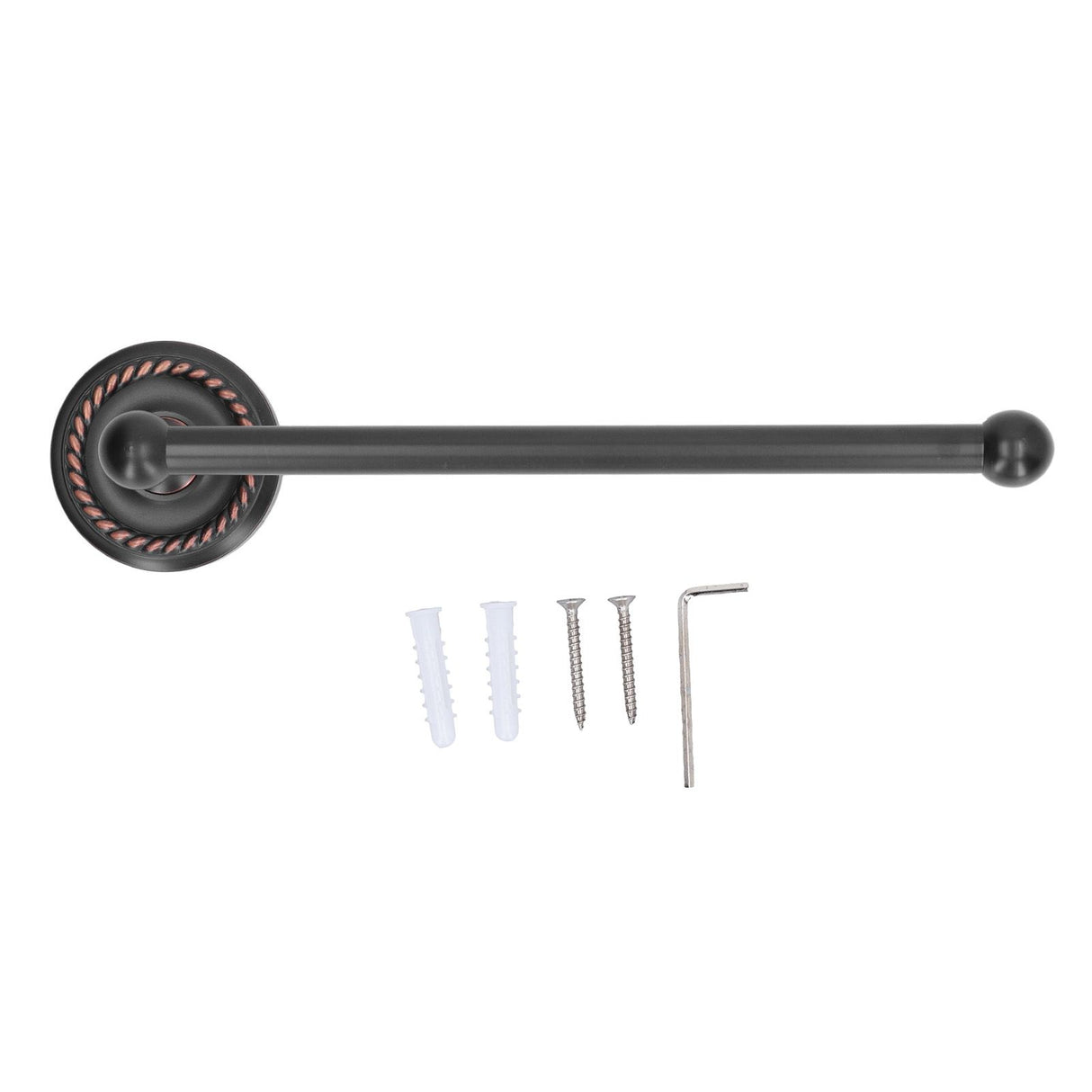 Single Towel Bar Retro Copper Stainless Steel Bathroom Towel Bar Towel Bar Holder for Bathroom Kitchen