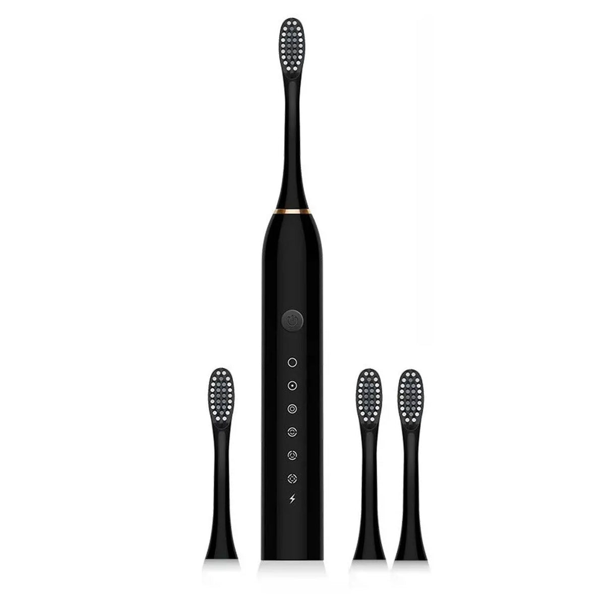 Electric Toothbrush 6 Levels Mode USB Rechargeable Indicator Light IPX 7 Waterproof Portable Toothbrush for Home