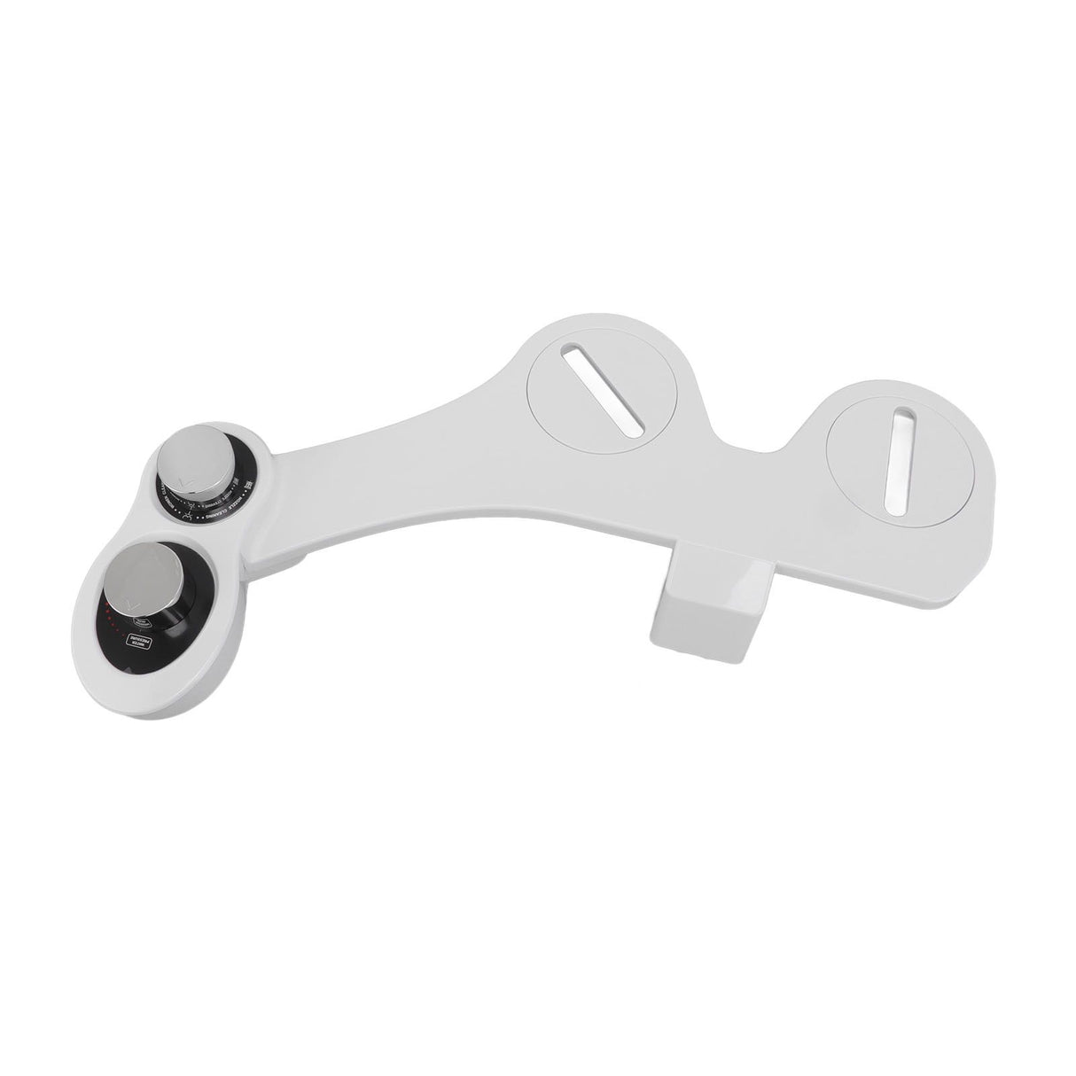Toilet Bidet Attachment Sprayer Front Back Cleansing Cold Water with 2 Retractable Nozzles