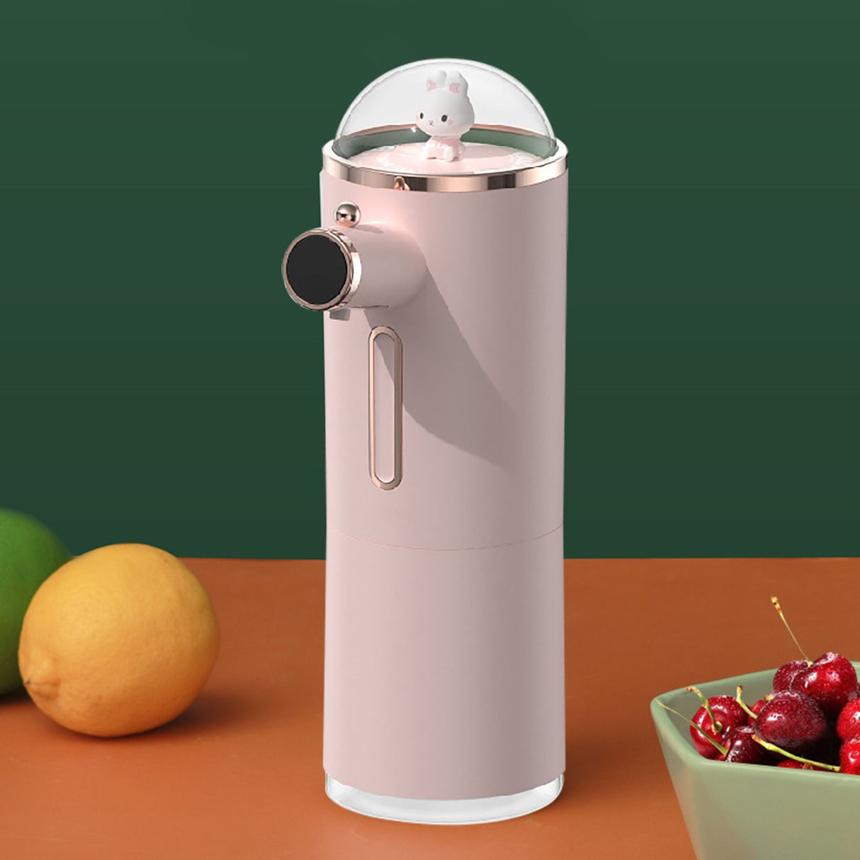 Automatic Foam Soap Dispenser Cute Intelligent Infrared Sensor Waterproof Rechargeable Touchless Automatic Soap Dispenser Pink