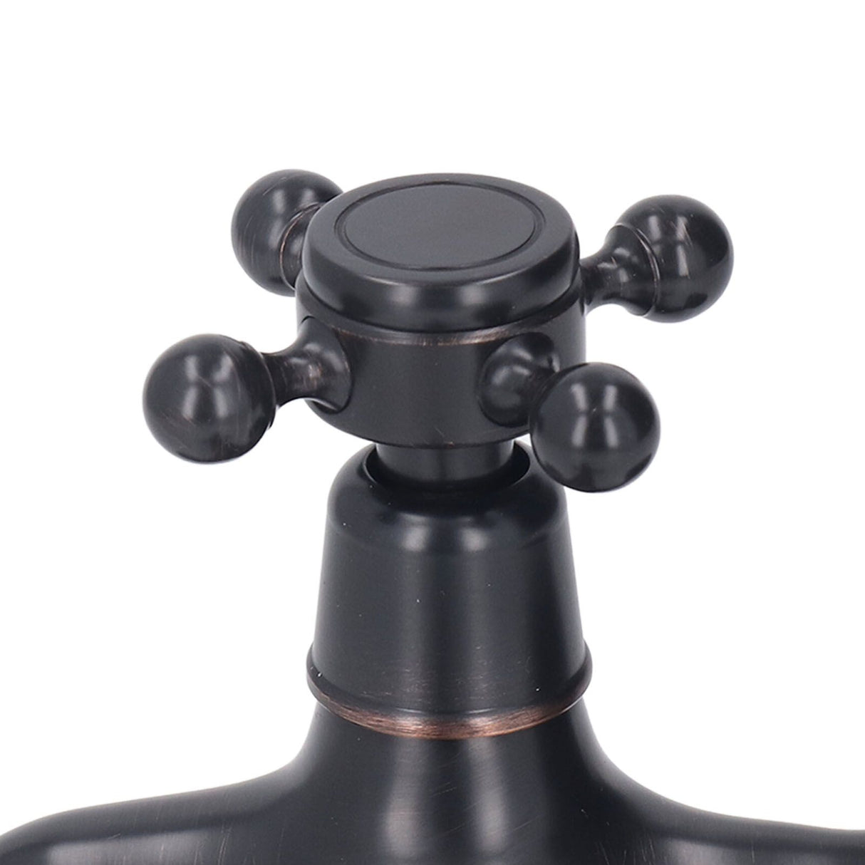 All Copper Wall Mount Faucet European Retro Cold Hot Faucet Home Toilet Basin Tap