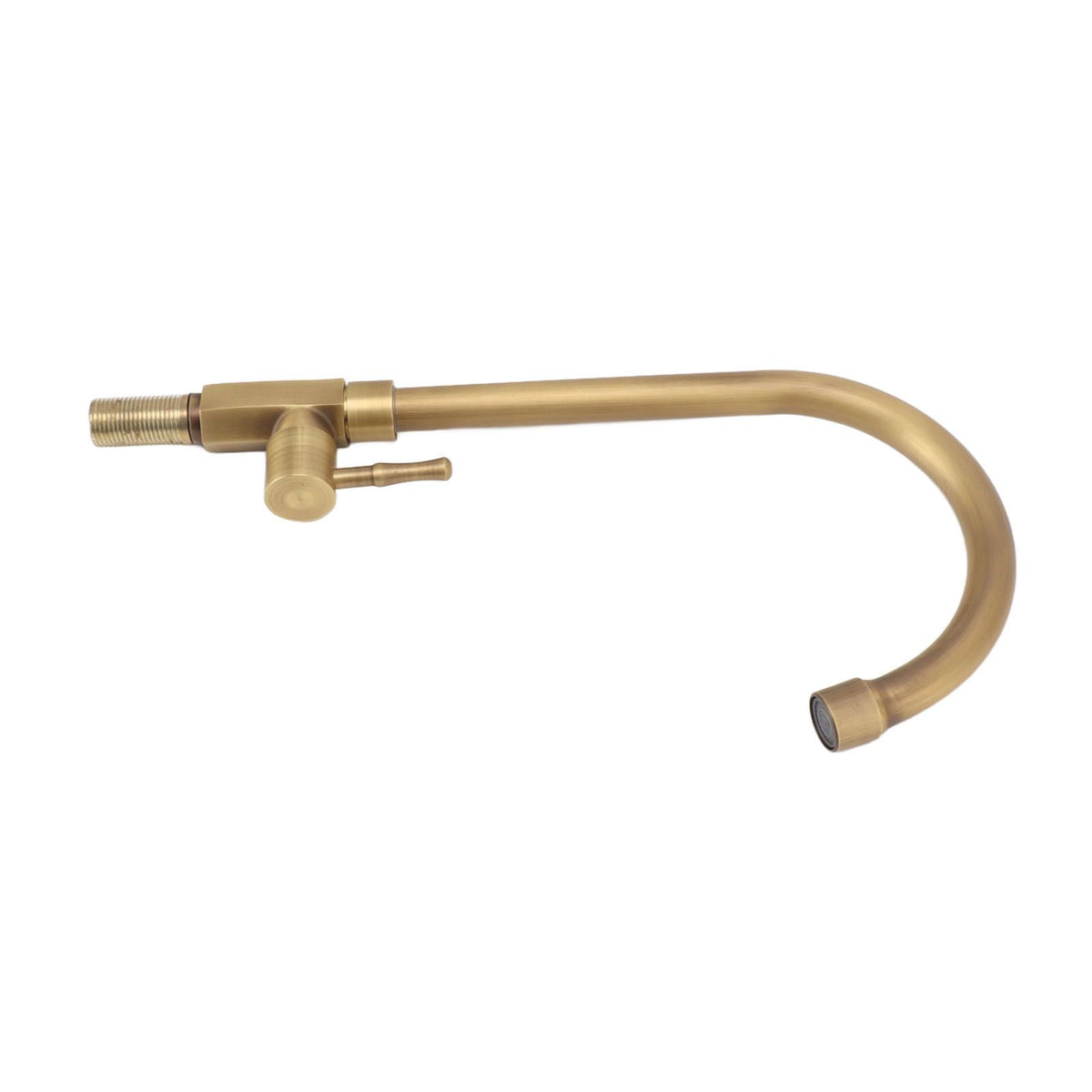 Antique Brass Bathroom Sink Faucet Single Handle Vanity Tap Splash Proof Bathroom Faucet for Home Commercial Use