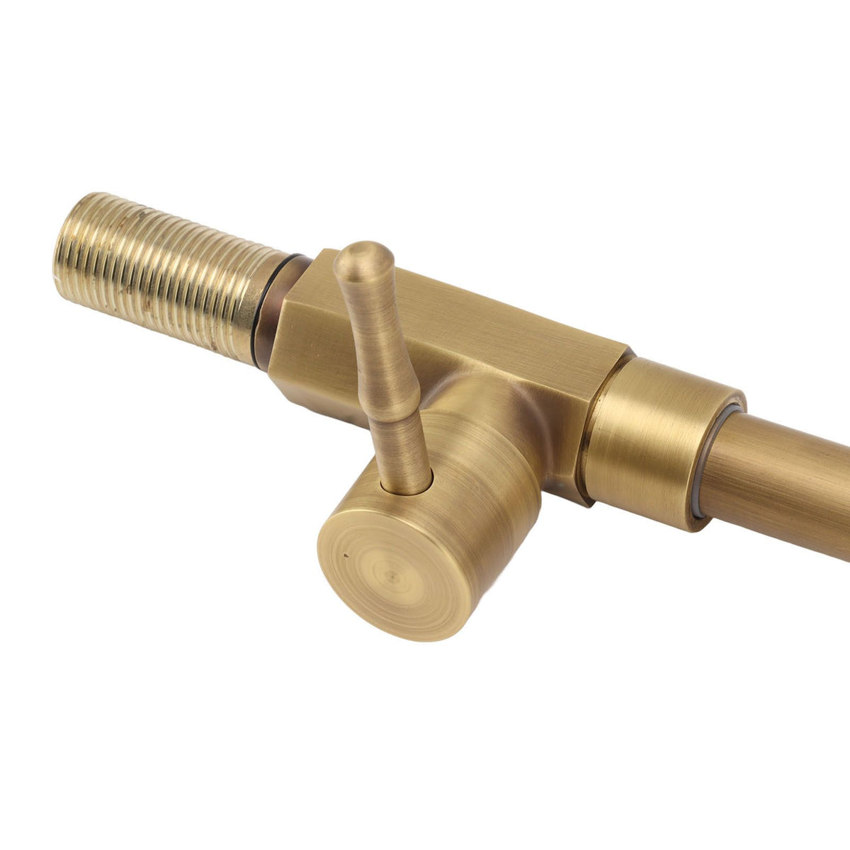 Antique Brass Bathroom Sink Faucet Single Handle Vanity Tap Splash Proof Bathroom Faucet for Home Commercial Use