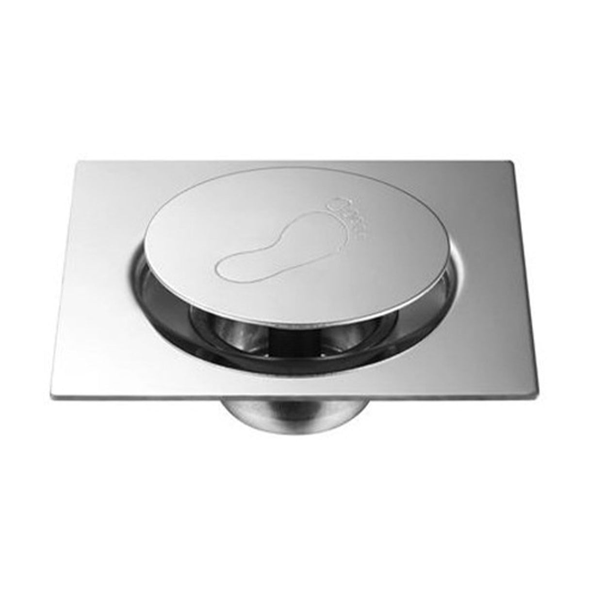 Shower Drain Quadrate High Glossy Thickened Prevents Odor Clogging Resistance Stainless Steel Floor Drain