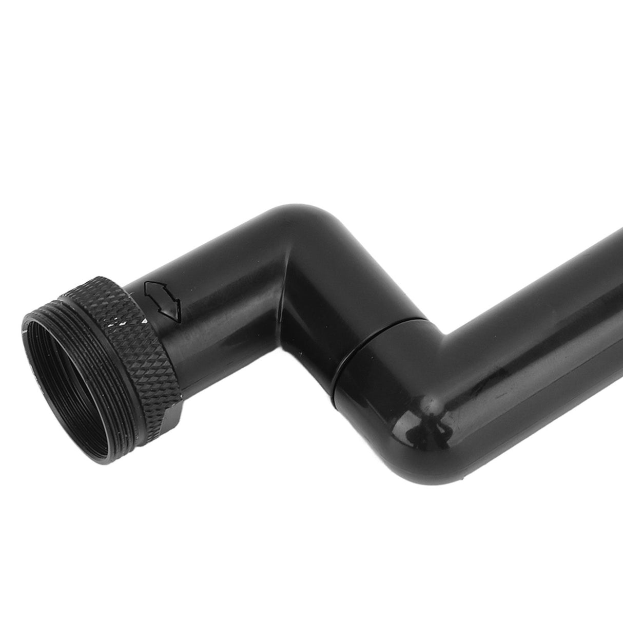 Rotating Telescopic Faucet Mechanical Swivel Arm Faucet for Kitchen Bathroom Sink Washbasin Black