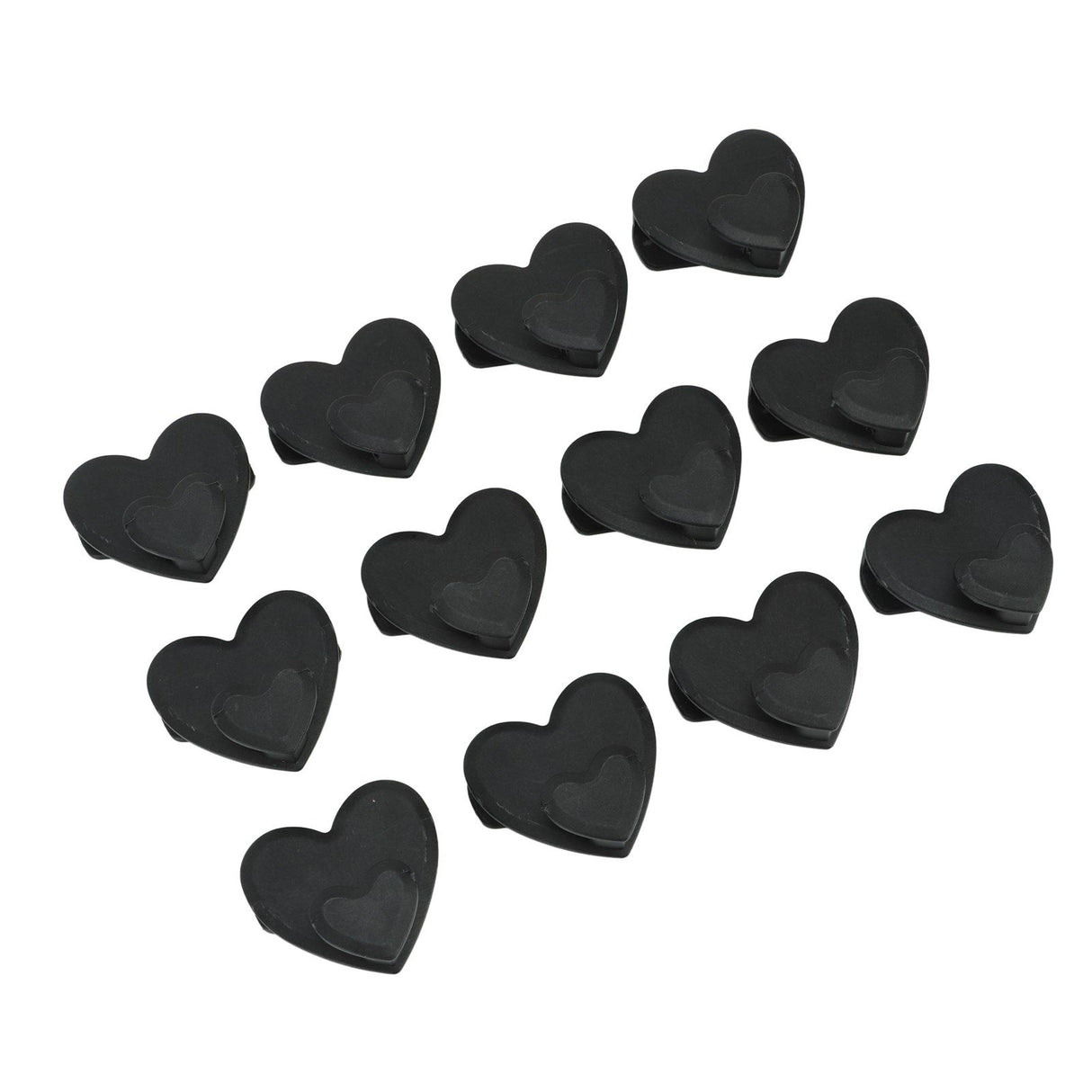 12pcs Clothes Hanger Connector Hooks Hanger Connecting Hooks Multifunctional Wardrobe Drying Hanger Black