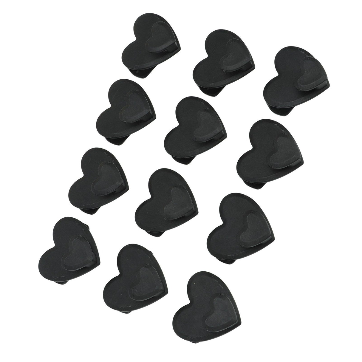 12pcs Clothes Hanger Connector Hooks Hanger Connecting Hooks Multifunctional Wardrobe Drying Hanger Black