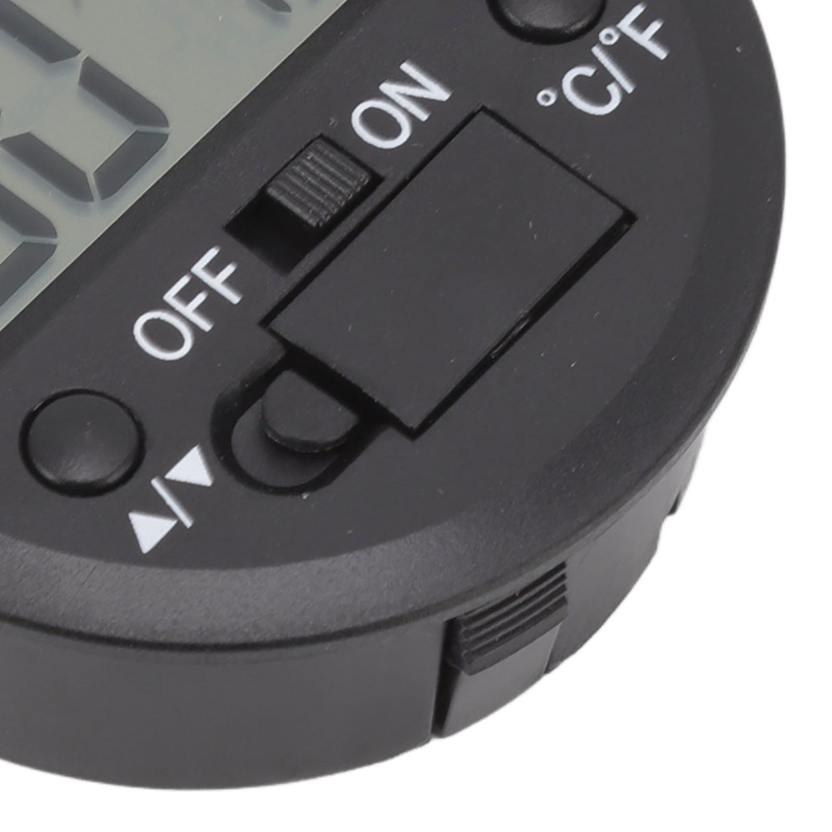 Temperature Humidity Meter Portable Round Embedded Electronic Digital Display Temperature Humidity Gauge