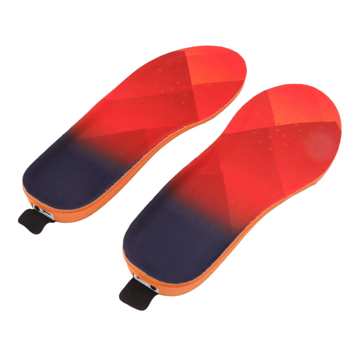 Electric Heated Insoles Graphene USB Rechargeable Foot Warmers with Remote Control for Winter Outdoor Activities Size 39‑42