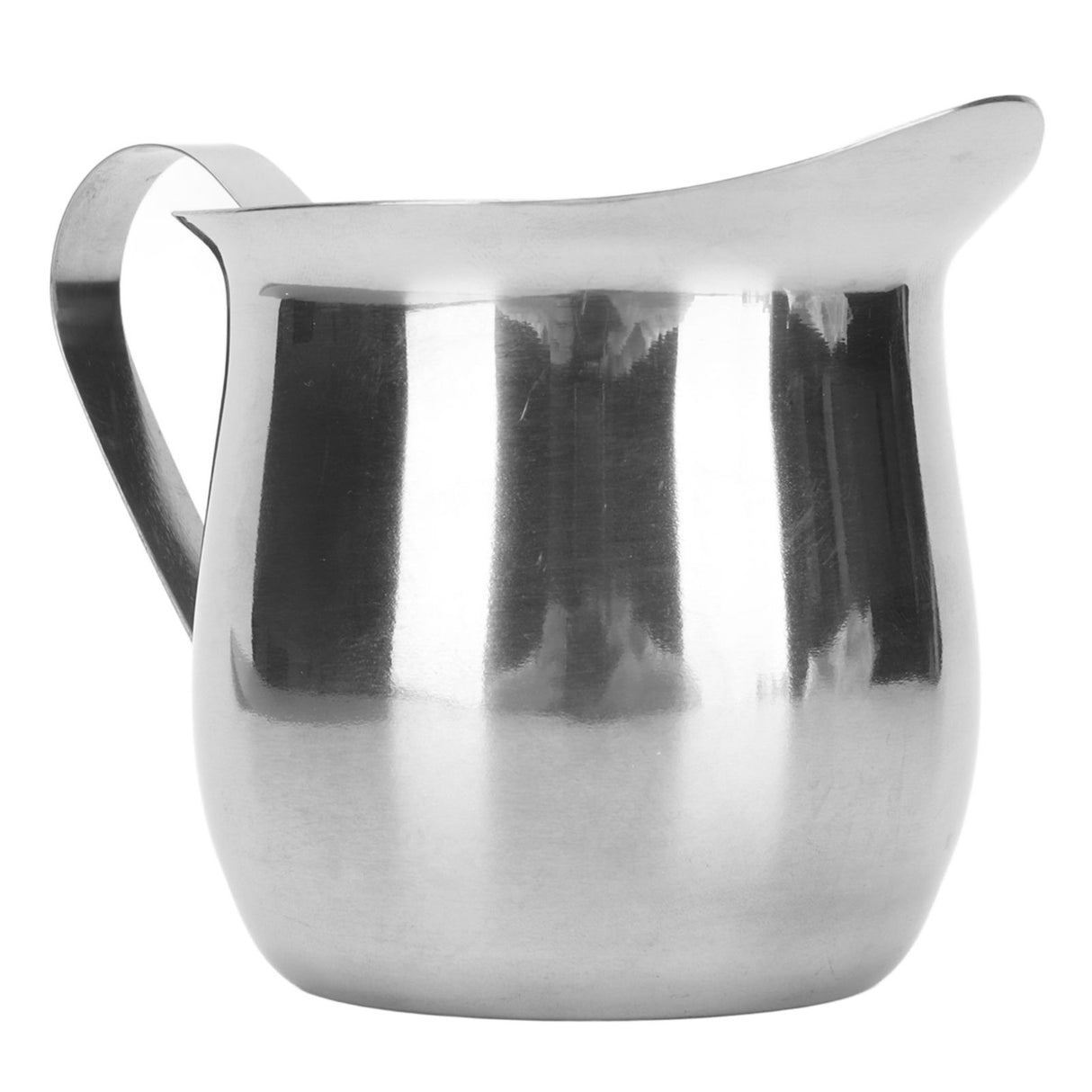 Milk Frothing Pitcher Stainless Steel Ergonomic Milk Frothing Cup Jug Steaming Pitcher for Coffee 8oz