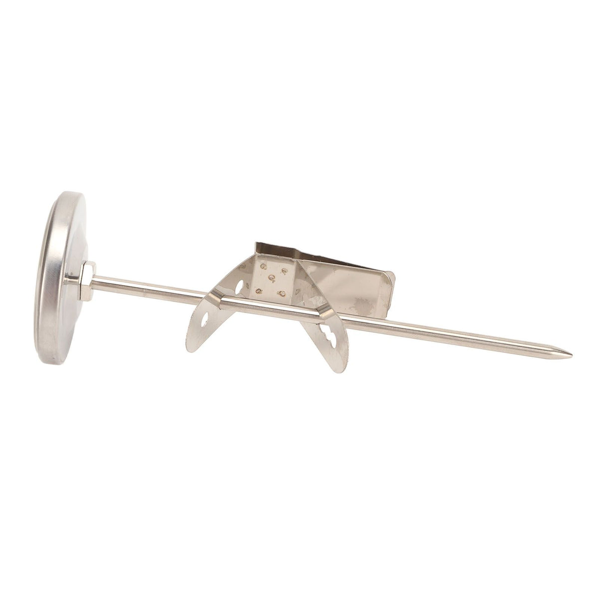 Probe Oven Thermometer Large Dial Design Stainless Steel Probe Food Thermometer with Detachable Clamp