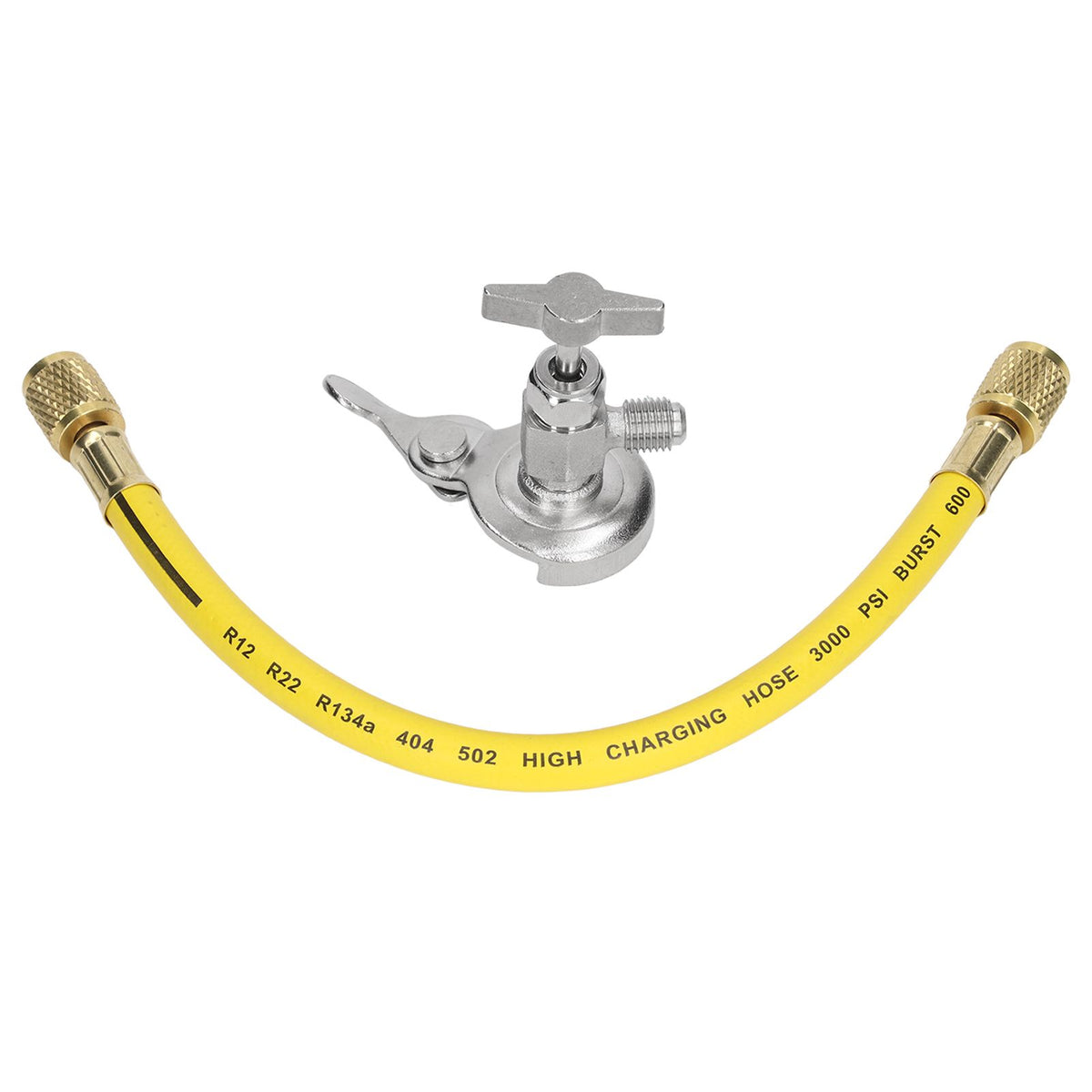 R134A Can Tap Dispensing Valve Bottle Opener Universal Refrigerant Dispenser Valve Tool for R12 R22 R134A Air Conditioning