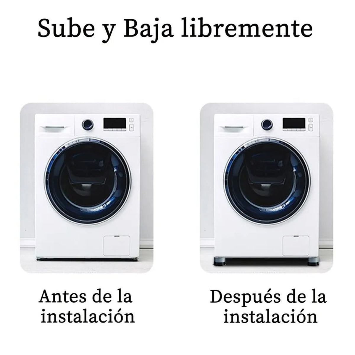 4Pcs Washing Machine Shockproof Anti Vibration Foot Pad Non Slip Washer Base Foot Pads 8.5cm