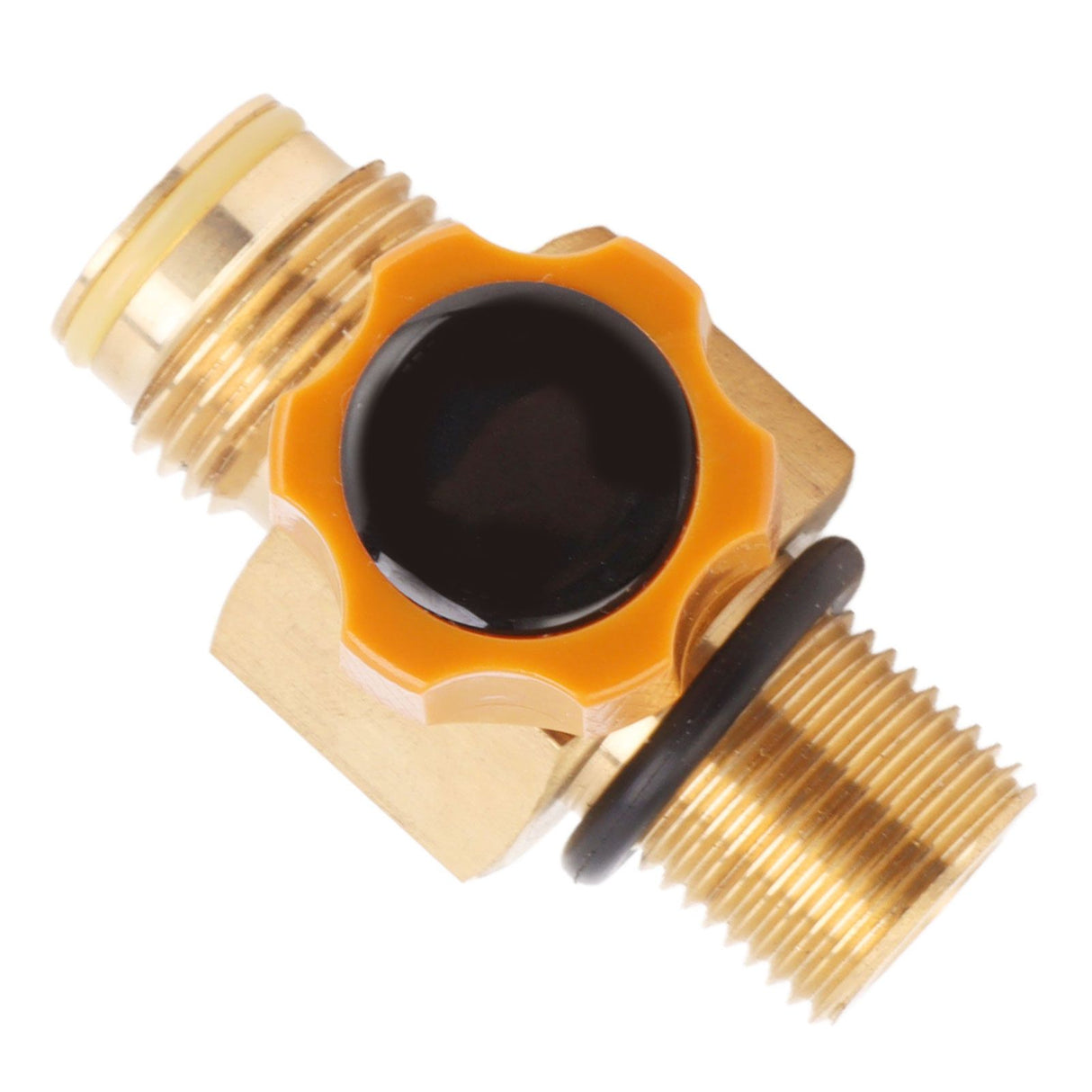 G1/2 14 CO2 Cylinder Refill Adapter High Pressure M18x1.5 Refill CO2 Valve Adapter Thread Converter 5000psi Maximum Pressure Gold