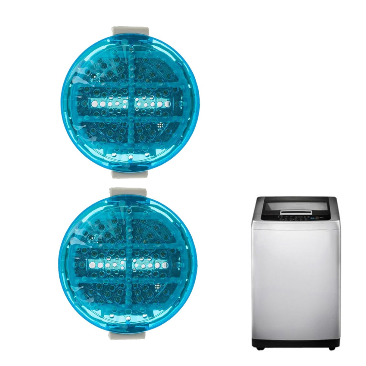 2PCS Washing Machine Filter Environmentally Friendly Reusable Washer Water Inlet Valve Filter for Home