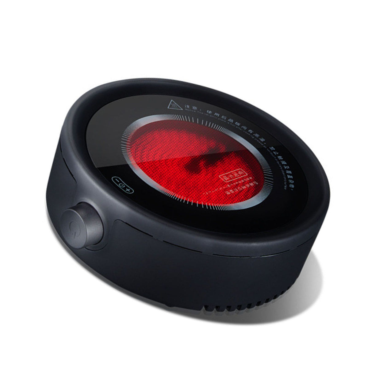 Silent Electric Tea Stove Small Ceramic Hot Plate for Boiling Water Making Coffee Knob Adjustment CN Plug