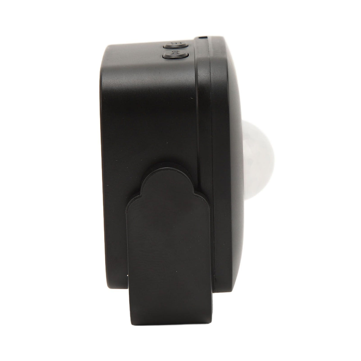 Entrance Welcome Doorbell Infrared Motion Sensor Alarm Detector Audio Player for Shop Store Black