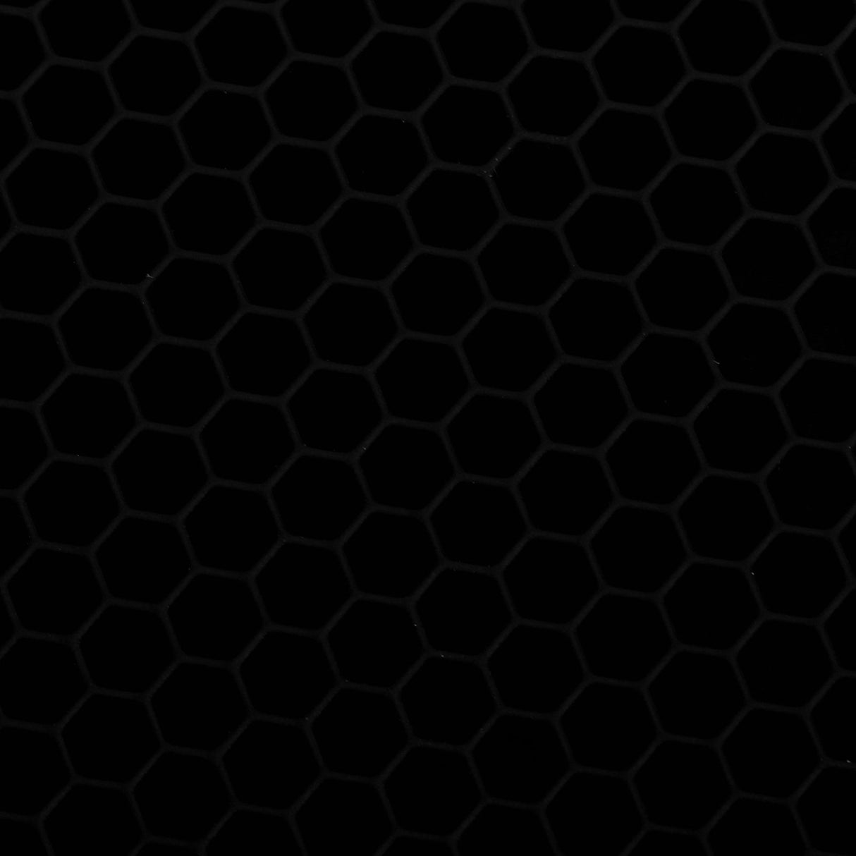 5Pcs Silicone Trivet Mat Square Round Honeycomb Hot Pad Non Slip Heat Resistant for Hot Plate Pans Kitchen Pots Black