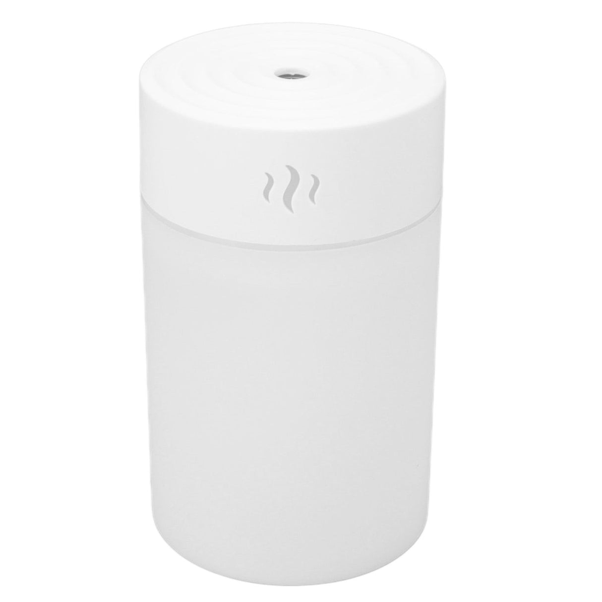 Mini Humidifier 260ml Colorful LED Light USB Charge Simple White Portable Desk Humidifier for Bedroom Office Car