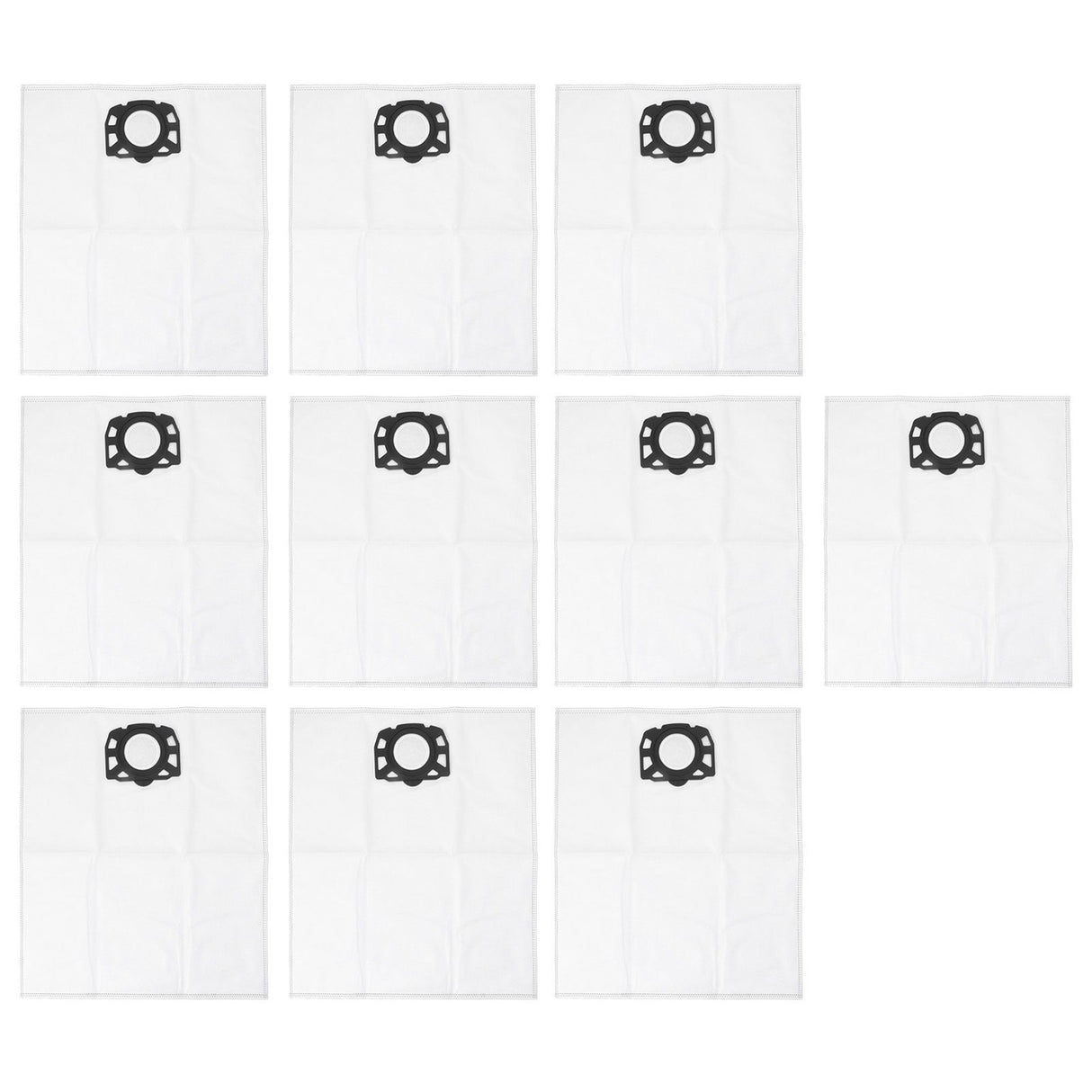 10pcs Vacuum Cleaner Dust Bags Non Woven FabricPortable Cleaner Dust Collection Bag for Karcher MV4 MV5 MV6 WD4 WD5 WD6