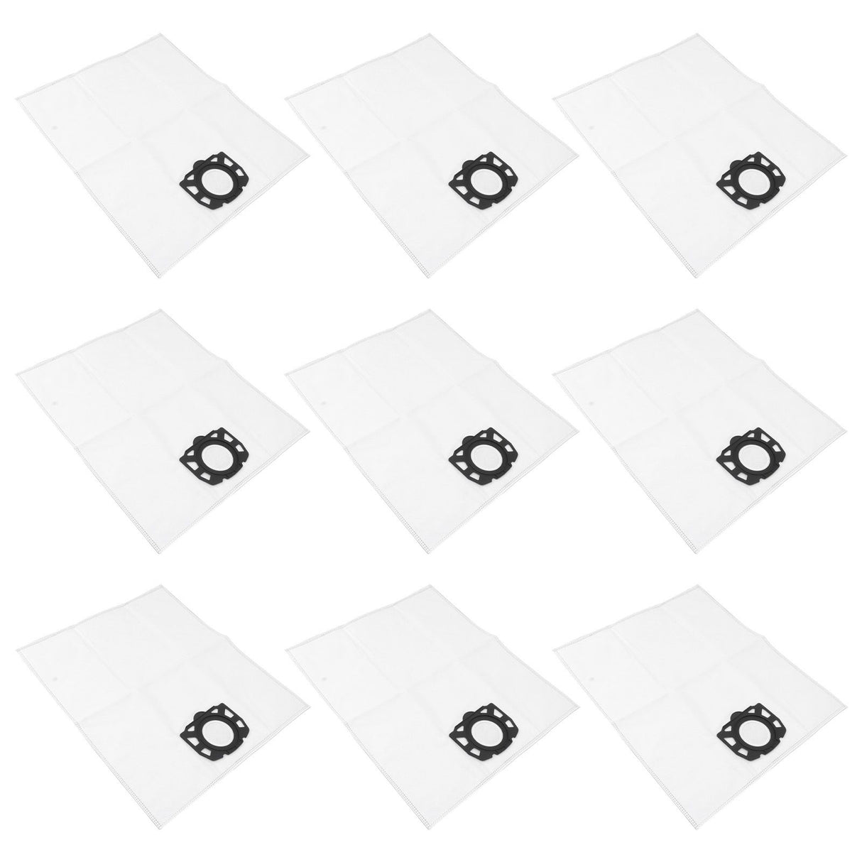 10pcs Vacuum Cleaner Dust Bags Non Woven FabricPortable Cleaner Dust Collection Bag for Karcher MV4 MV5 MV6 WD4 WD5 WD6