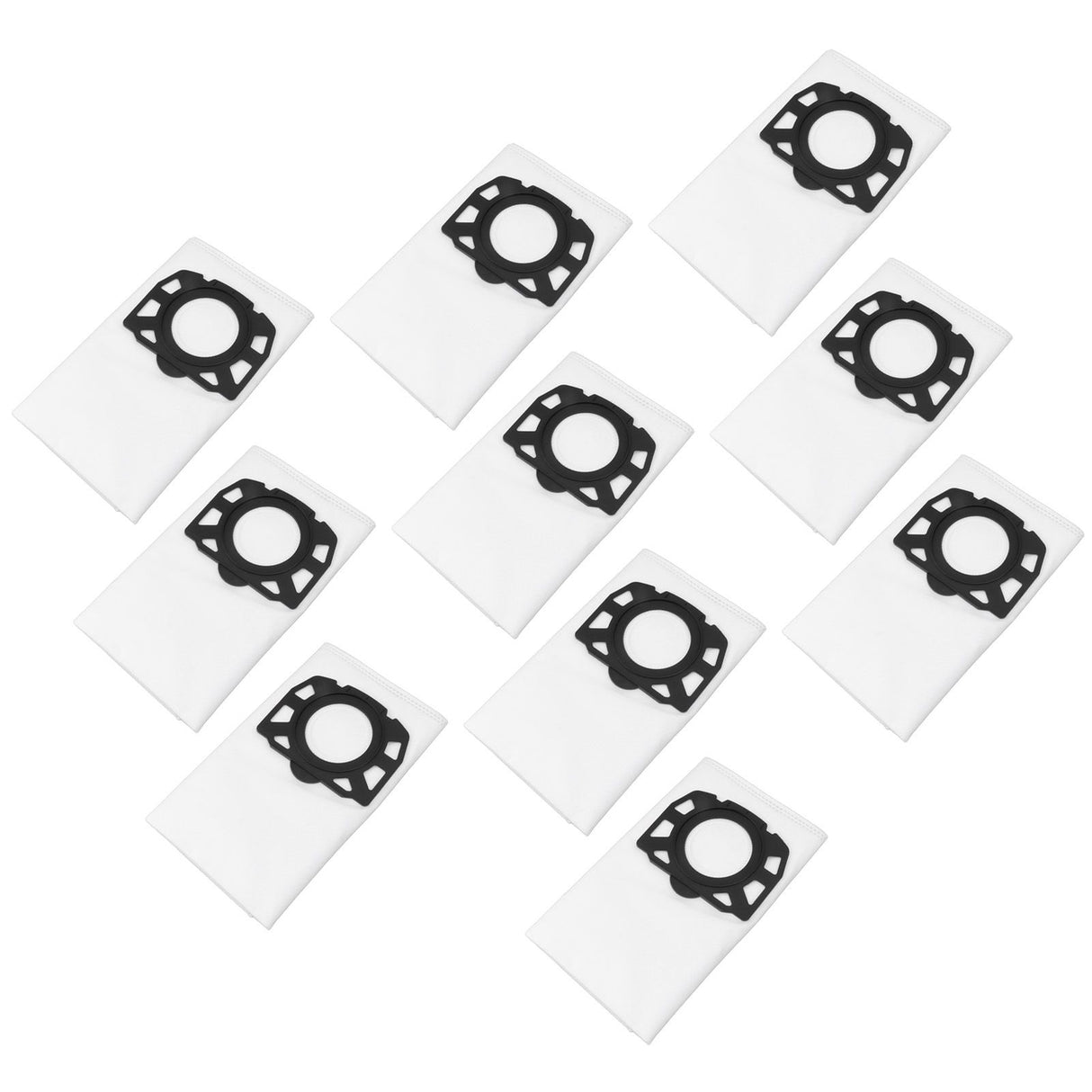 10pcs Vacuum Cleaner Dust Bags Non Woven FabricPortable Cleaner Dust Collection Bag for Karcher MV4 MV5 MV6 WD4 WD5 WD6