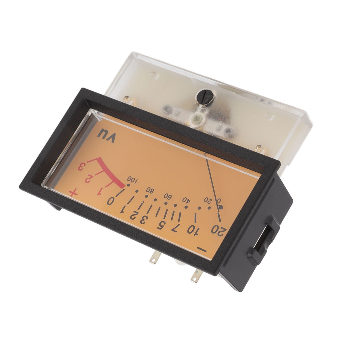 12V High Accuracy VU Meter Header DB Audio Level Header Power Amplifier Level Meter with Backlight 500UA 650Ω