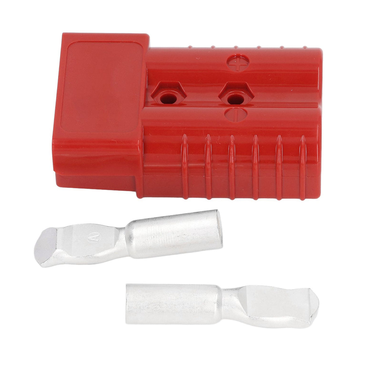 350A 600V Plug Connector SH350 Double Pole High Current Battery Quick Connector Kit for Car Solar Caravan Boat Forklift Red