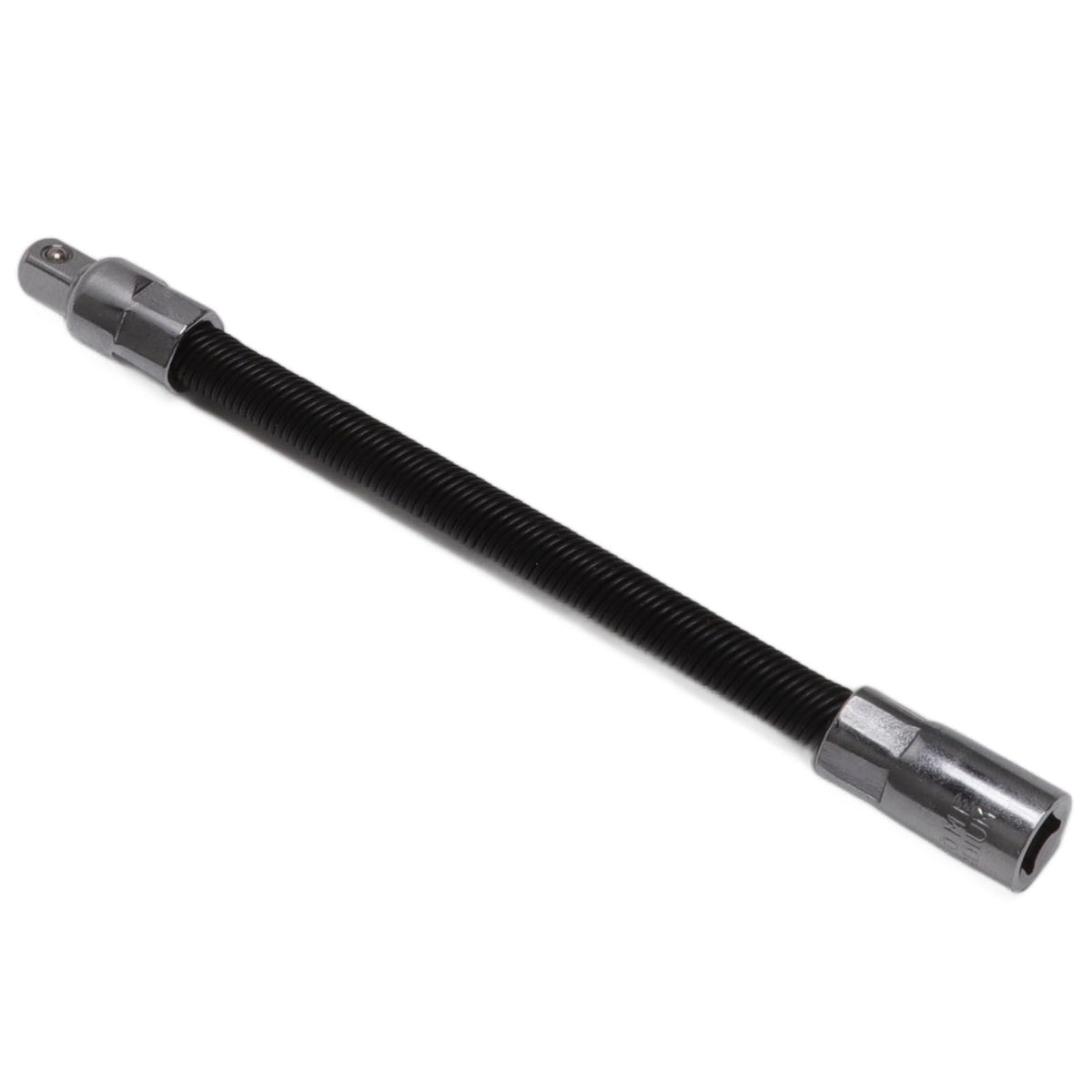 Wrench Extension Rod Bendable Universal Flexible Shaft Sleeve Extension Bar for Factory Workshop Black 1/4
