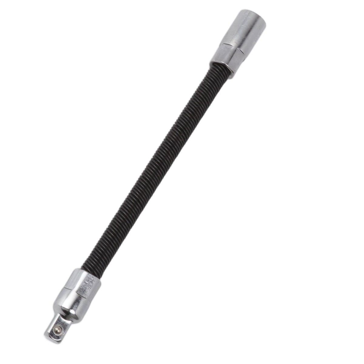 Wrench Extension Rod Bendable Universal Flexible Shaft Sleeve Extension Bar for Factory Workshop Black 1/4