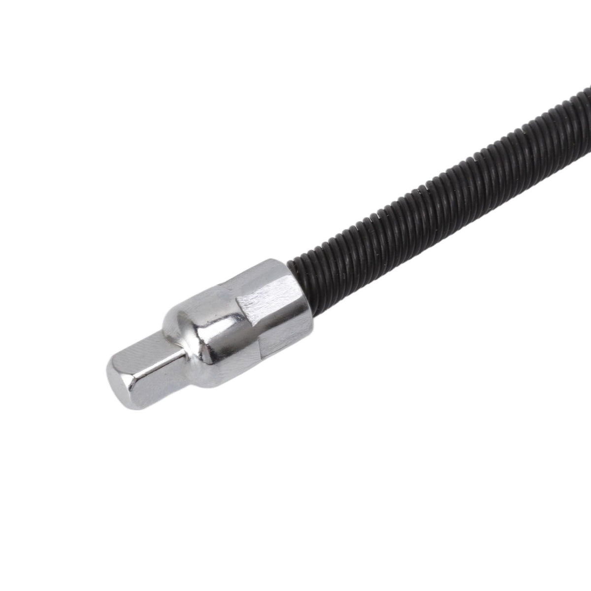 Wrench Extension Rod Bendable Universal Flexible Shaft Sleeve Extension Bar for Factory Workshop Black 1/4