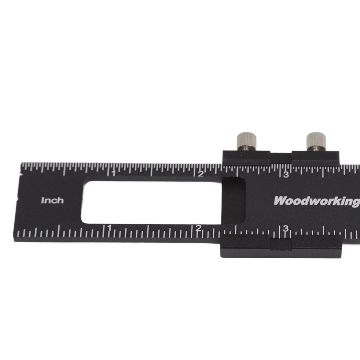 3 Pcs Woodworking Ruler Set Aluminium Alloy T Type Scribing Marking Measuring Ruler with Slide Stops