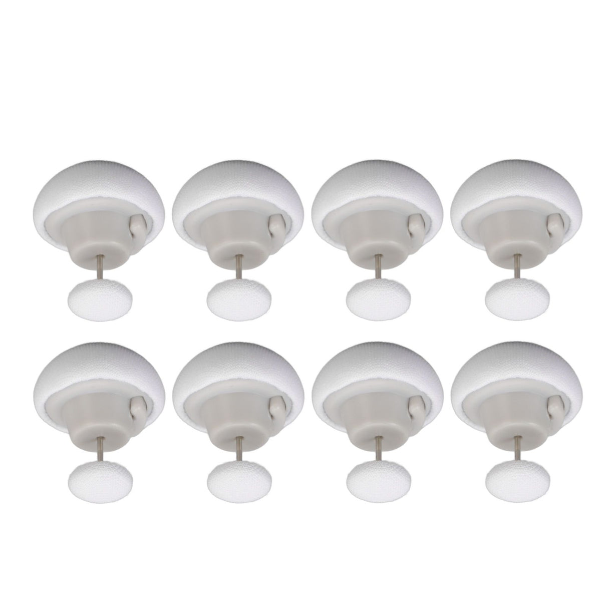 16PCS Duvet Cover Clip Mushroom Shape Compact Comfortable Touch Firm Fixing for Bed Sheet Pillow Cover